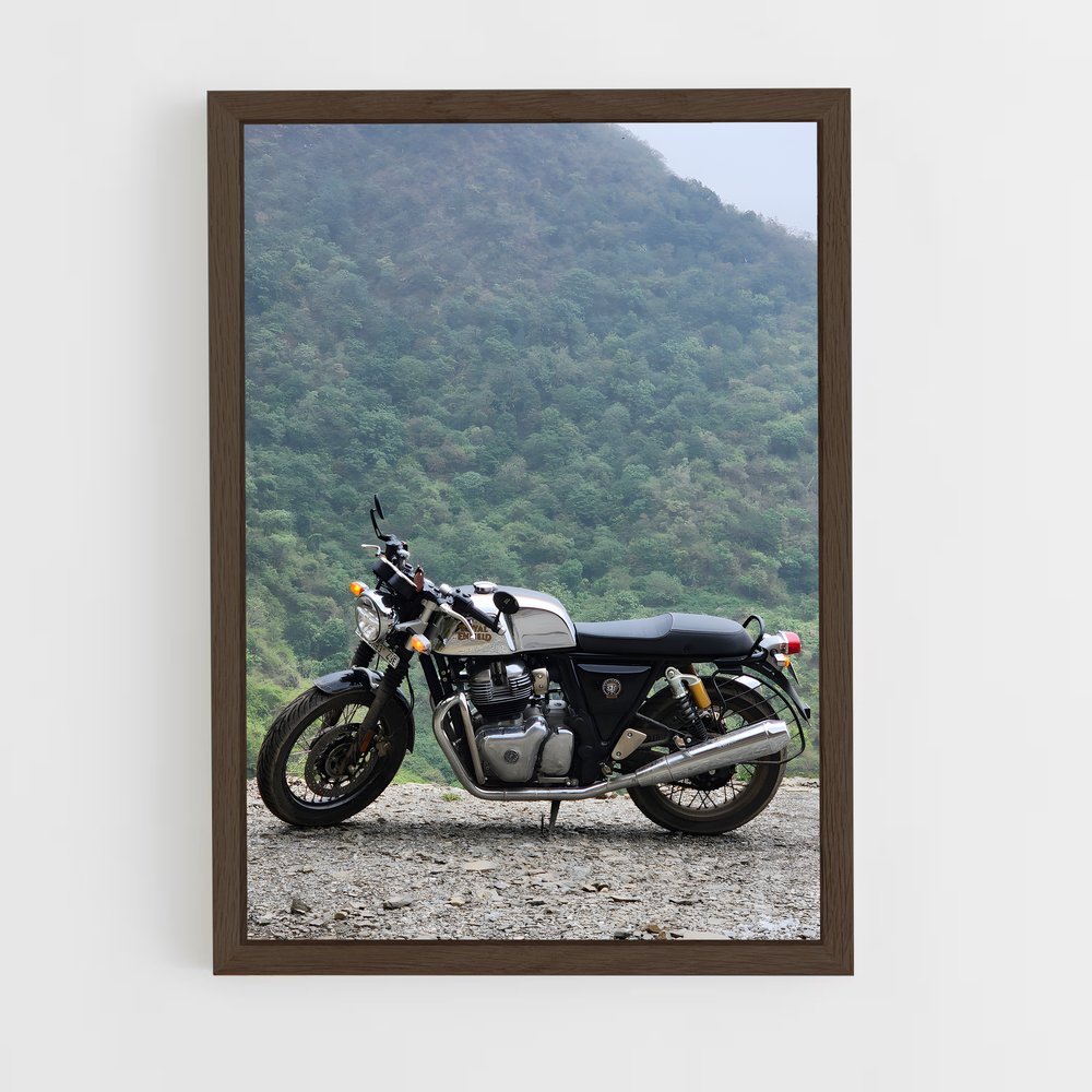 Poster Liberté sur Routes – affiche Royal Enfield (vue 5)